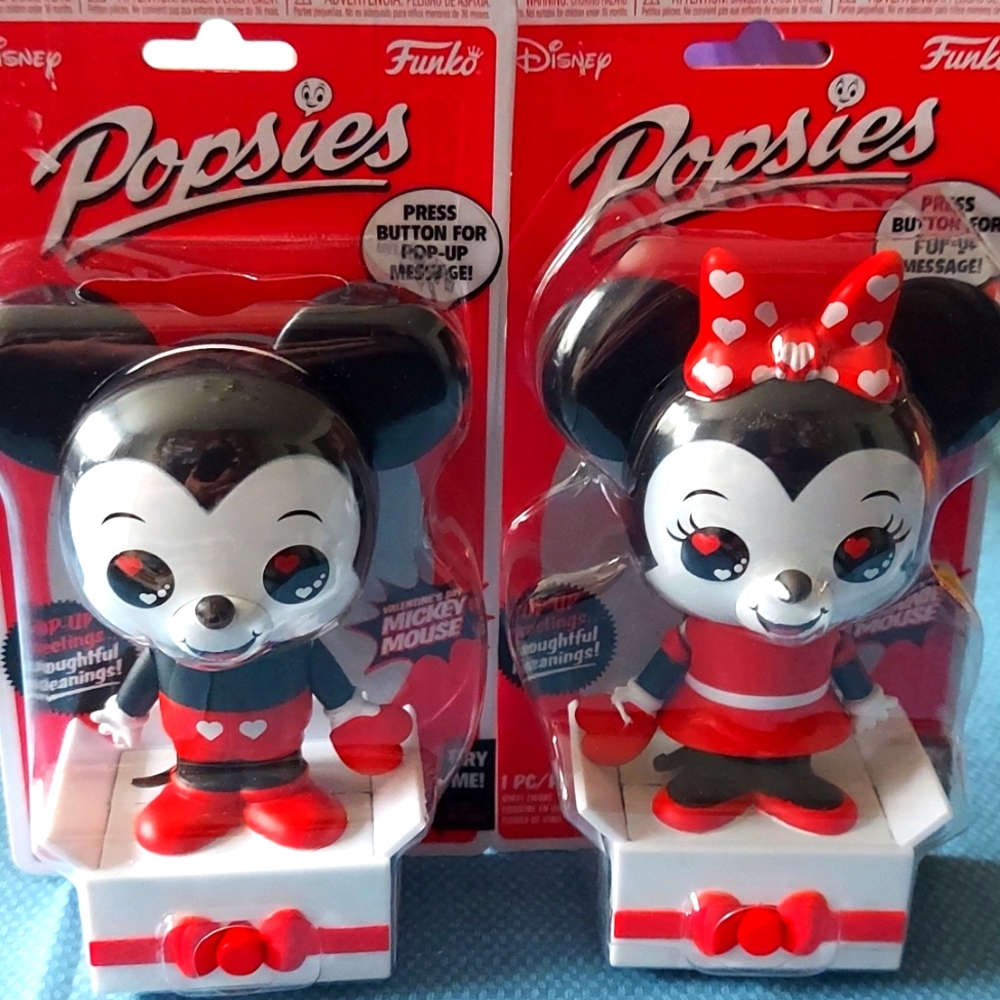DISNEY FUNKO POPSIES Mickey and Minnie mouse